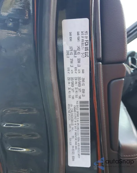 2017 Jeep Grand Cherokee Laredo from USA, damaged, VIN 1C4RJFAG3HC864165